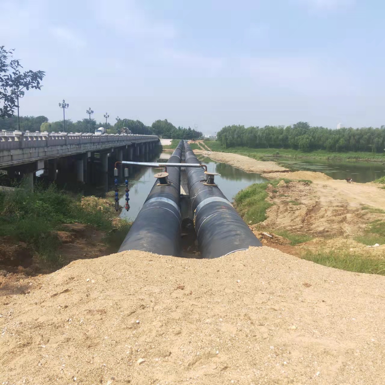 扬州热力管道铁渣内部除垢输油管道清洗